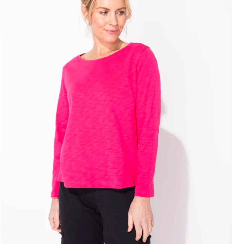 Habitat Raspberry Step
Hem Boxy Tee XS